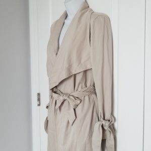 Never Worn- Open front trench coat/ cardigan